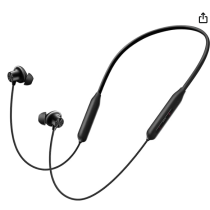 OnePlus Bullets Wireless Z2 ANC | Powerful Bass, 45dB Noise Cancellation, 28H Playtime