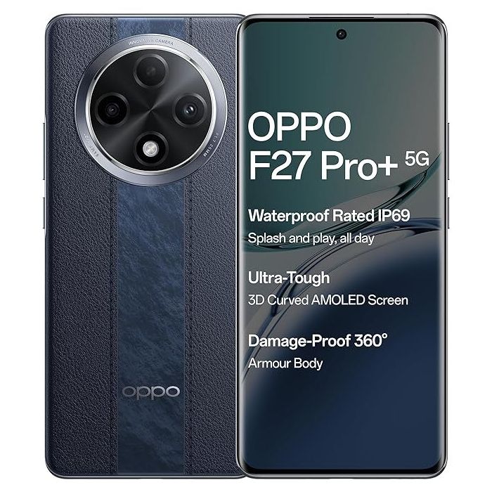 OPPO F27 Pro+ 5G (Midnight Navy, 8GB RAM, 128GB Storage)