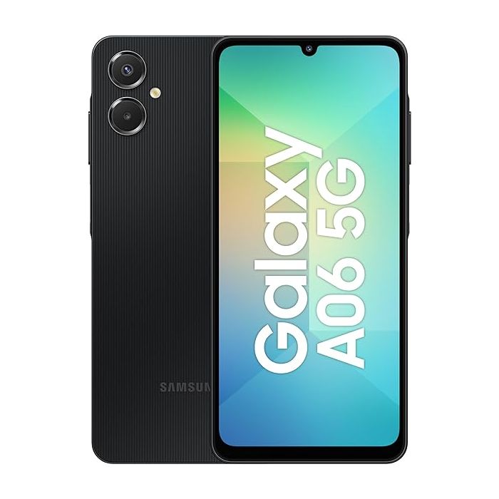 SAMSUNG Galaxy A06 5G – (4GB/6GB RAM, 64GB/128GB ROM), 6.5” HD+ Display, 5000mAh Battery, Android 14, Dual Camera