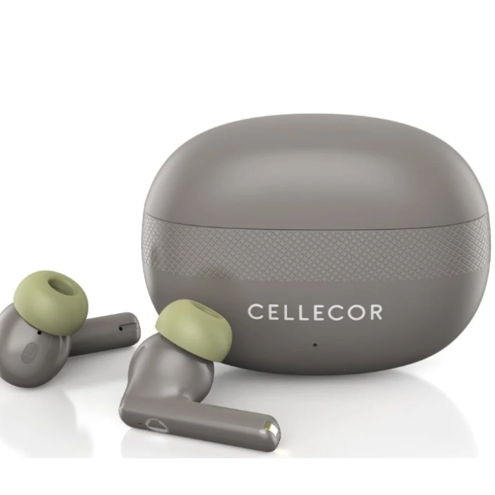 CELLECOR C106 Crystal Wireless Earbuds – Crystal-Clear Sound & All-Day Comfort