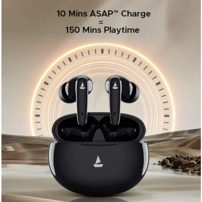 BOAT Airdopes 161 Pro Wireless Earbuds – Long Battery & Crystal-Clear Sound