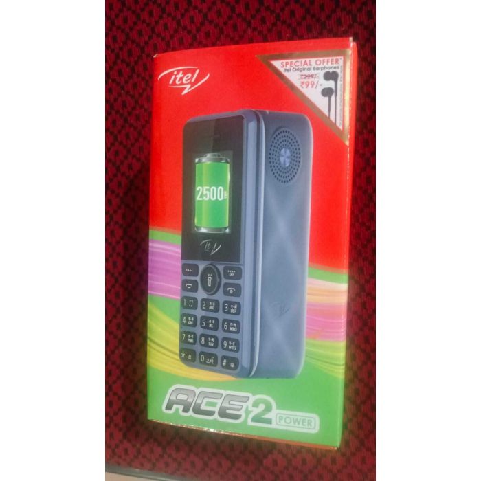 ITEL ACE 2 Power 1.8''Display 2500Mahbattery