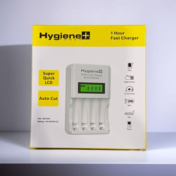 HYGIENE + SMART LCD CHARGER