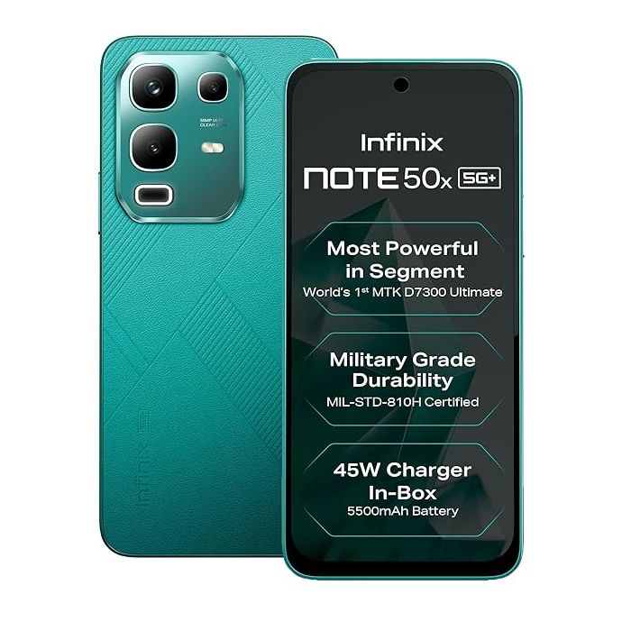 Infinix Note 50X 5G – Power-Packed Speed with Style | 6GB RAM, 128GB ROM